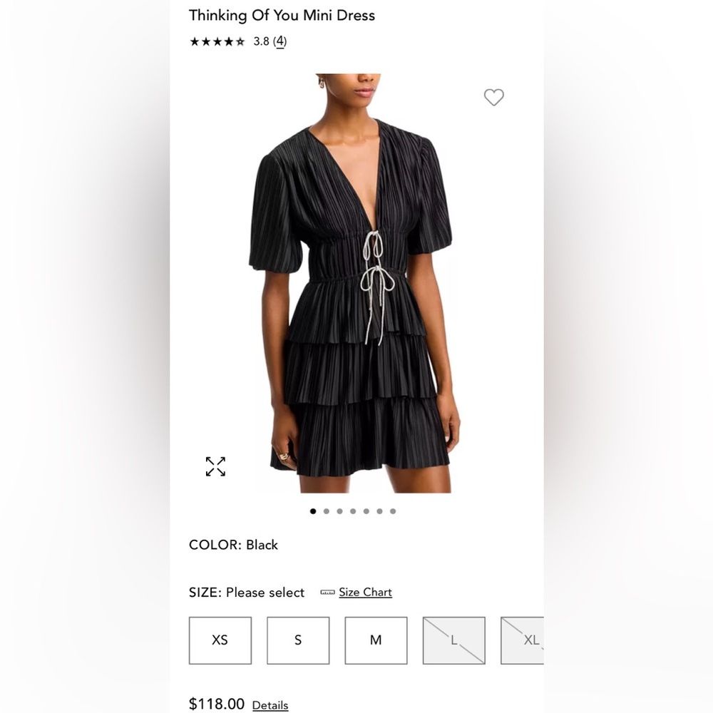 WAYF Thinking Of You Mini Dress